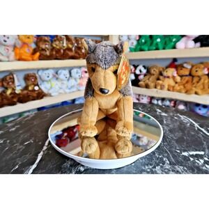 TY Beanie Baby - Sarge the German Shepherd Dog | Tush Tag Wear | Heart Tag Wear